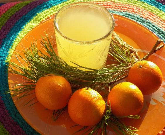 băutură Tangerine-brad