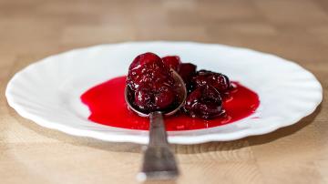 Este posibil pentru a găti cireșe jeleu fără pectină? Experiment cu Sylt suedez