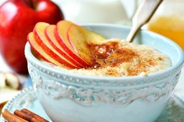 Air New terci de orez reteta cu vanilie si mere. Încearcă-l!