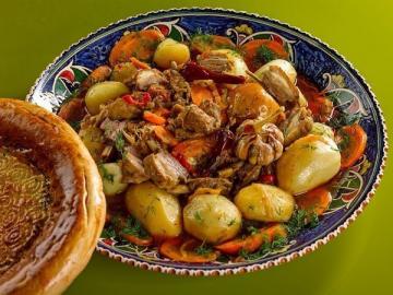 Uzbecă Basma: fel de mâncare din carne consistent cu legume